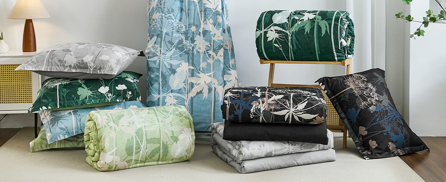 colorful comforter