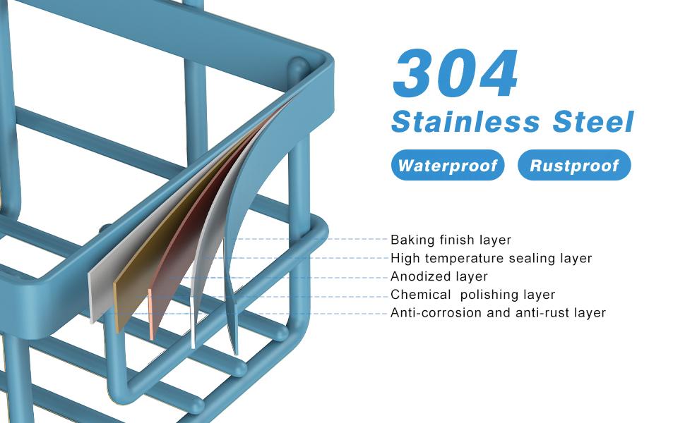 Bathroom accessories with 304 Stainless Steel