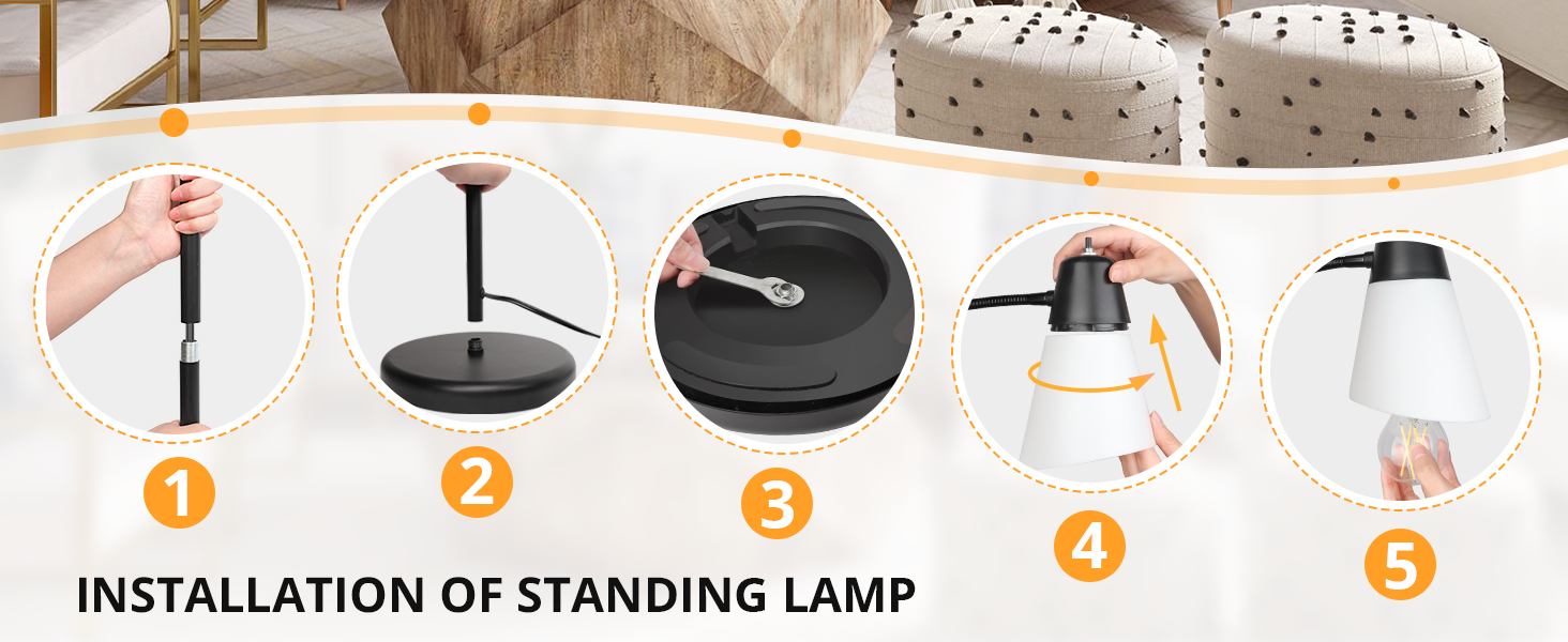 medusa led floor lamp