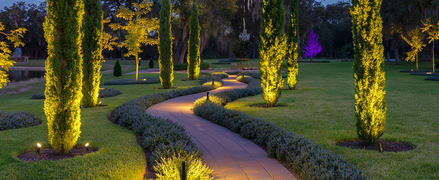 landscape lights wired