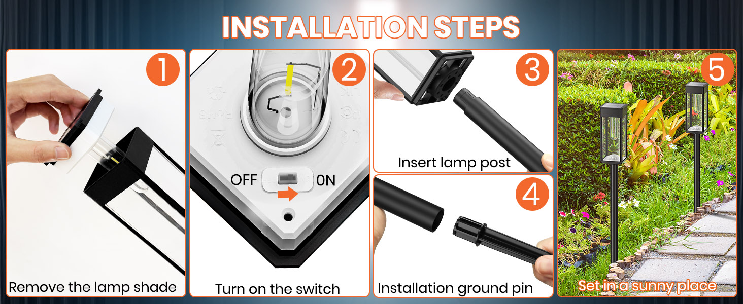 modern solar lights