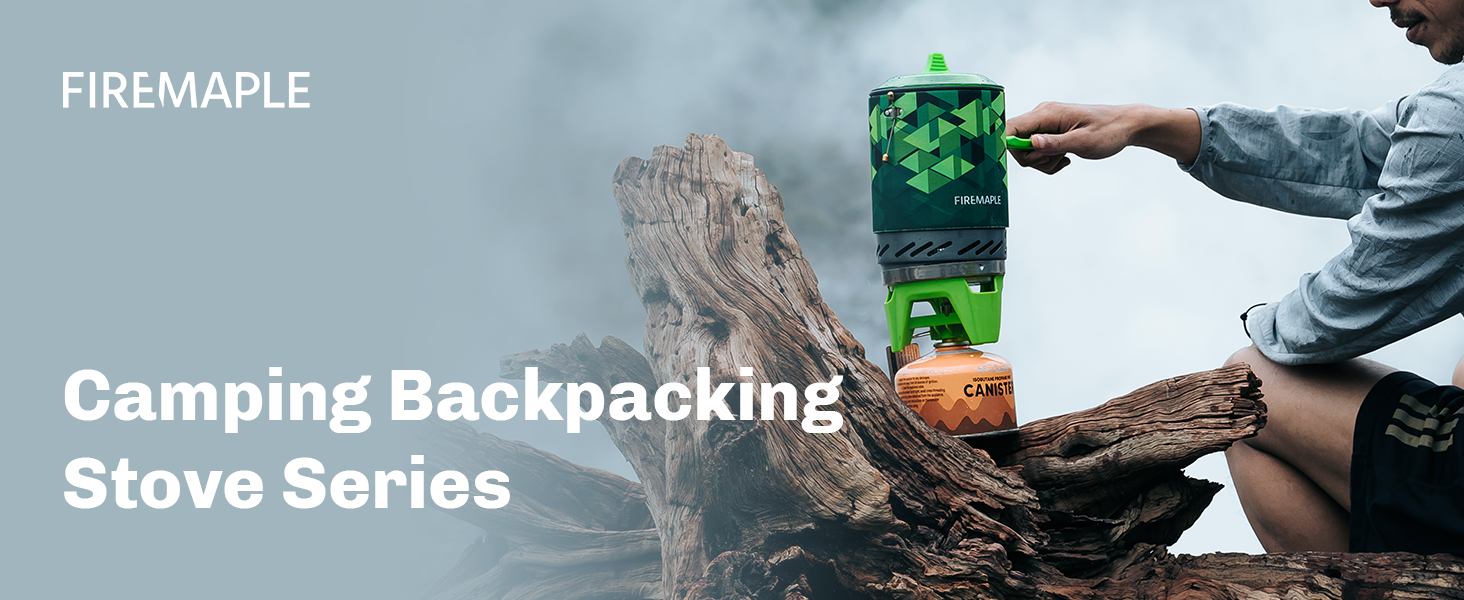 FireMaple Fixed Star X2 Backpacking and Camping Stove System Ideal for Hiking, Trekking, Fishing 