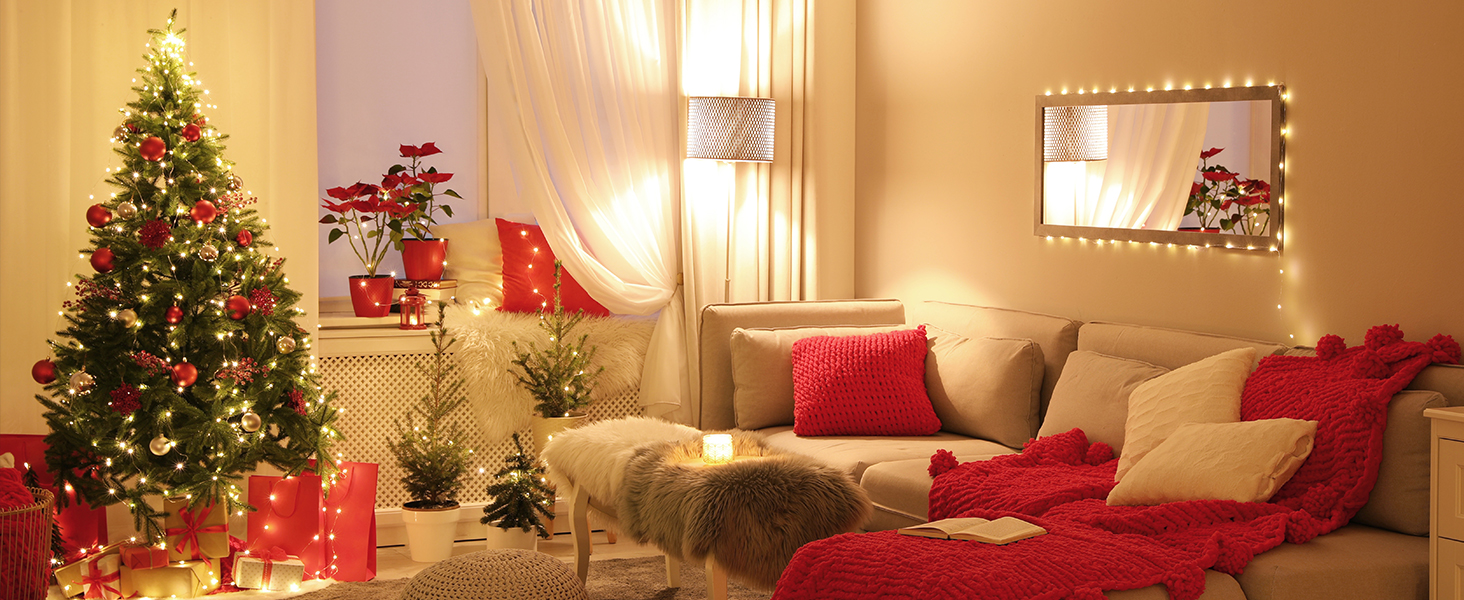 warm white fairy lights