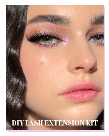 lash extension kit,cluster lashes extension kit,DIY eyelashes extension kit,lash cluster kit