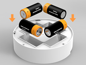 ceiling light battery operated