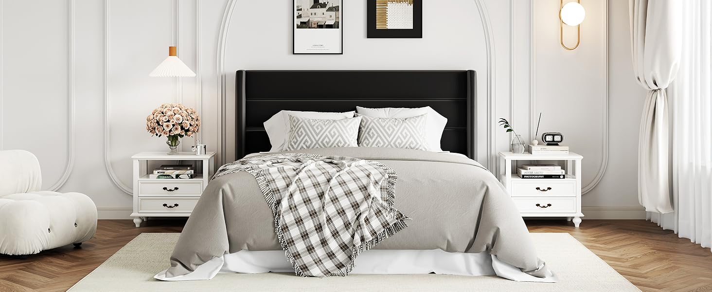 black velvet bed