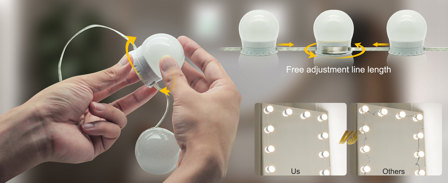 LED Vanity Lights for Mirror