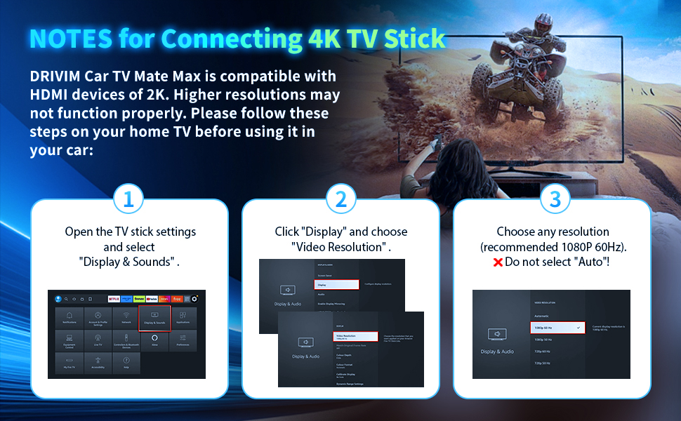 DRIVIM Car TV Mate Max