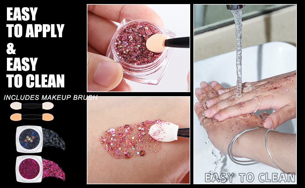 glitter gel