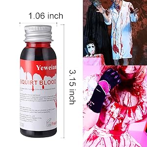 liquid latex body paint kit stage blood