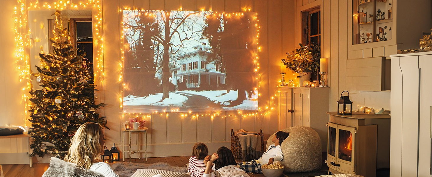 warm white fairy lights