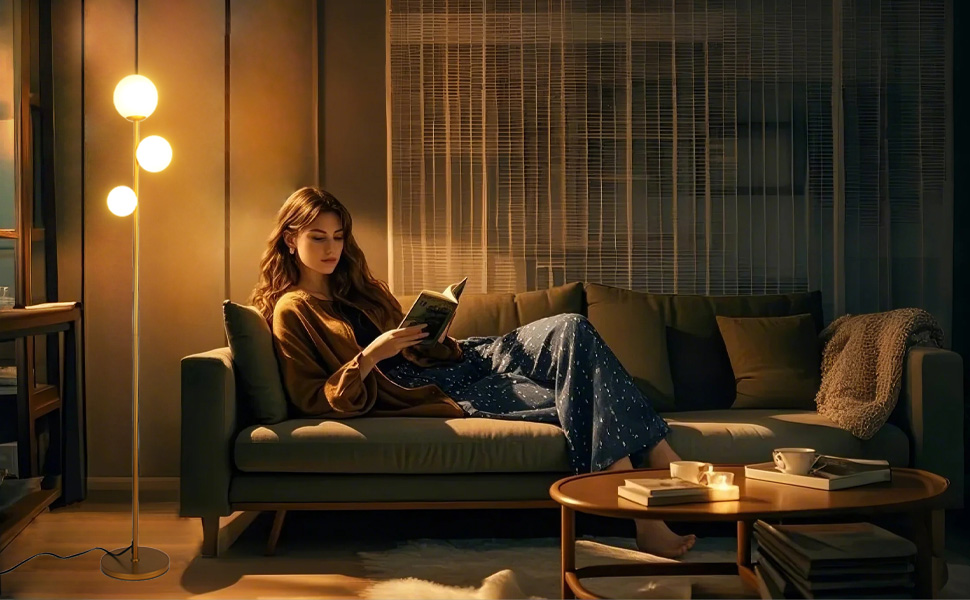 mid century floor lamp