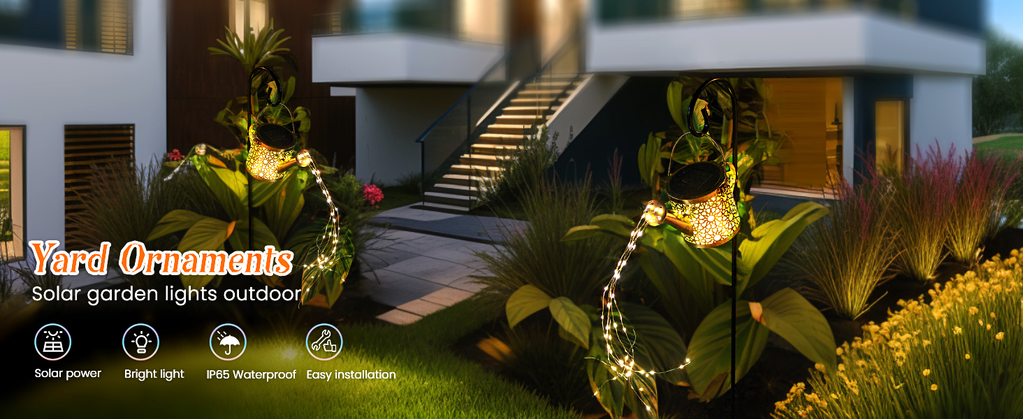 Solar Lights Outdoor Decorative