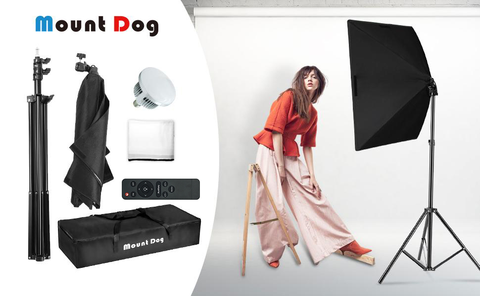 Softbox Lighting Kit Studio Light