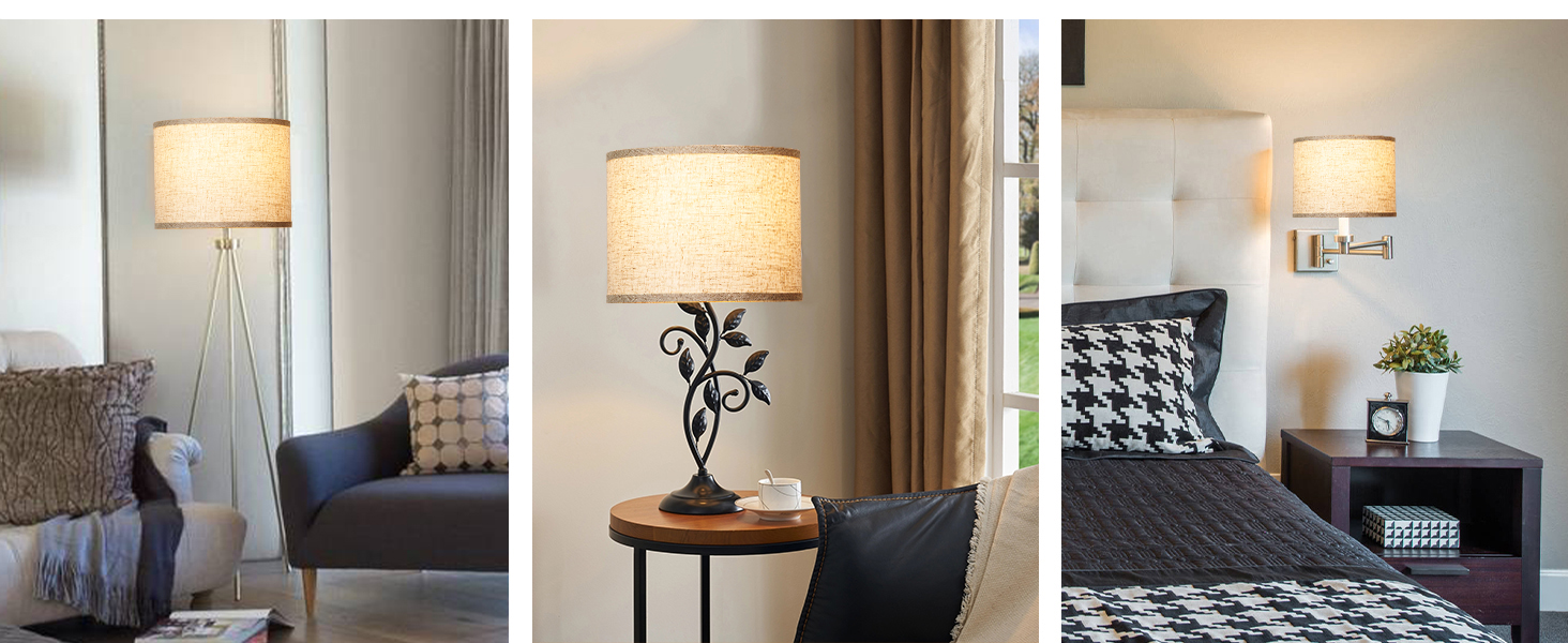 large drum lampshade
