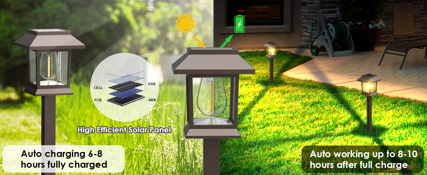 solar pathway lights