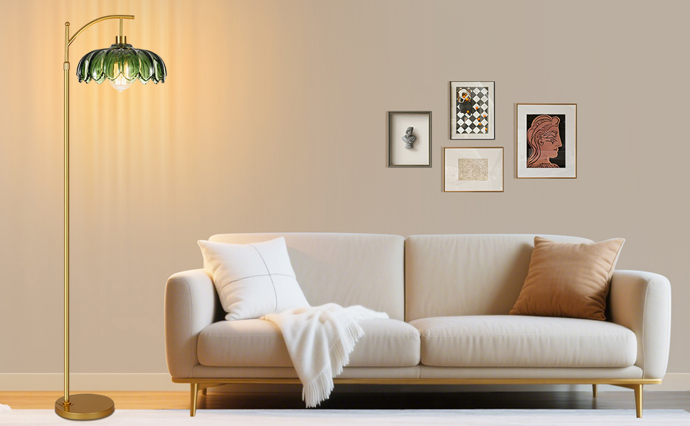 dimmable floor lamp with remote