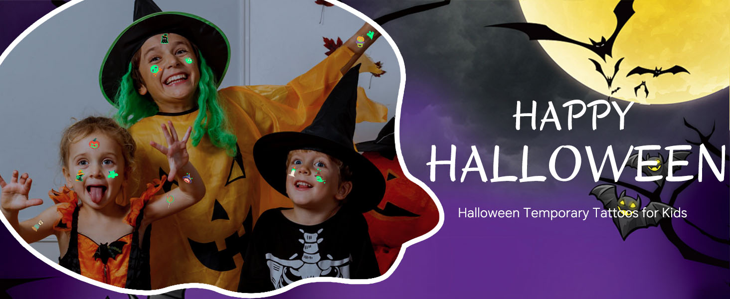 Halloween Tattoos for Kids