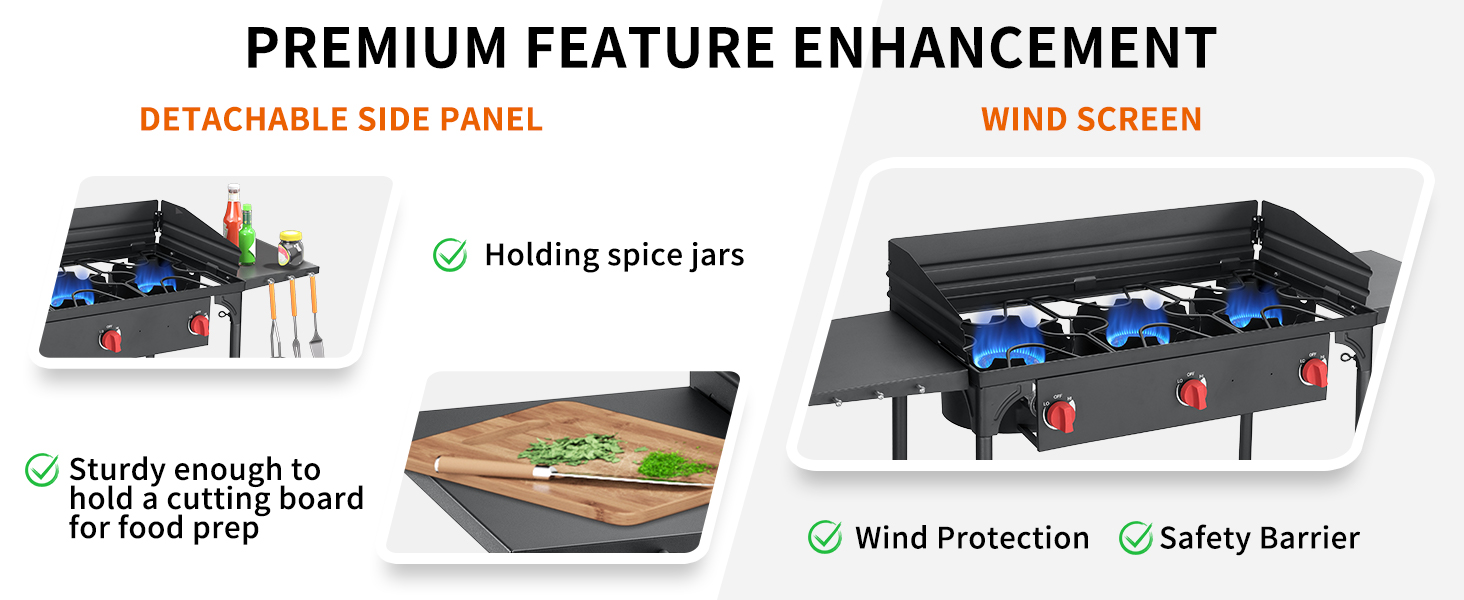 propane burners for outdoor cooking