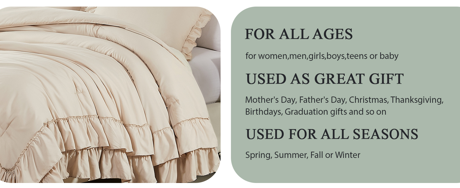 comforter king size set