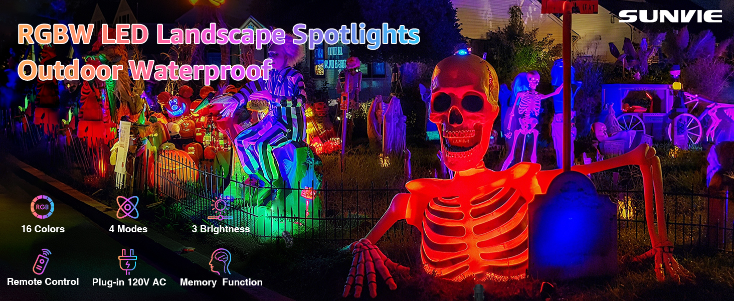 RGB landscape spotlight