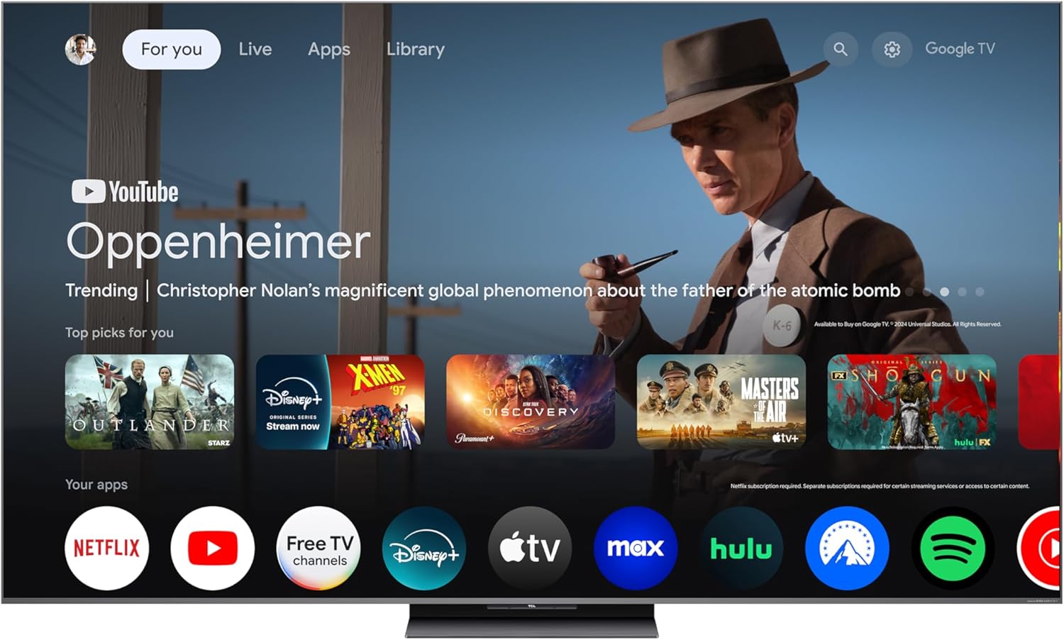 TCL 85-Inch Class QM8K Series QD-Mini LED 4K UHD Google Smart TV Next Generation Mini-LED TV - QLED, 144hz, 288hz VRR, No Bezel Design, Unrivaled Picture Quality, Ai Processing (85QM8K, 2025 Model) - Image 20