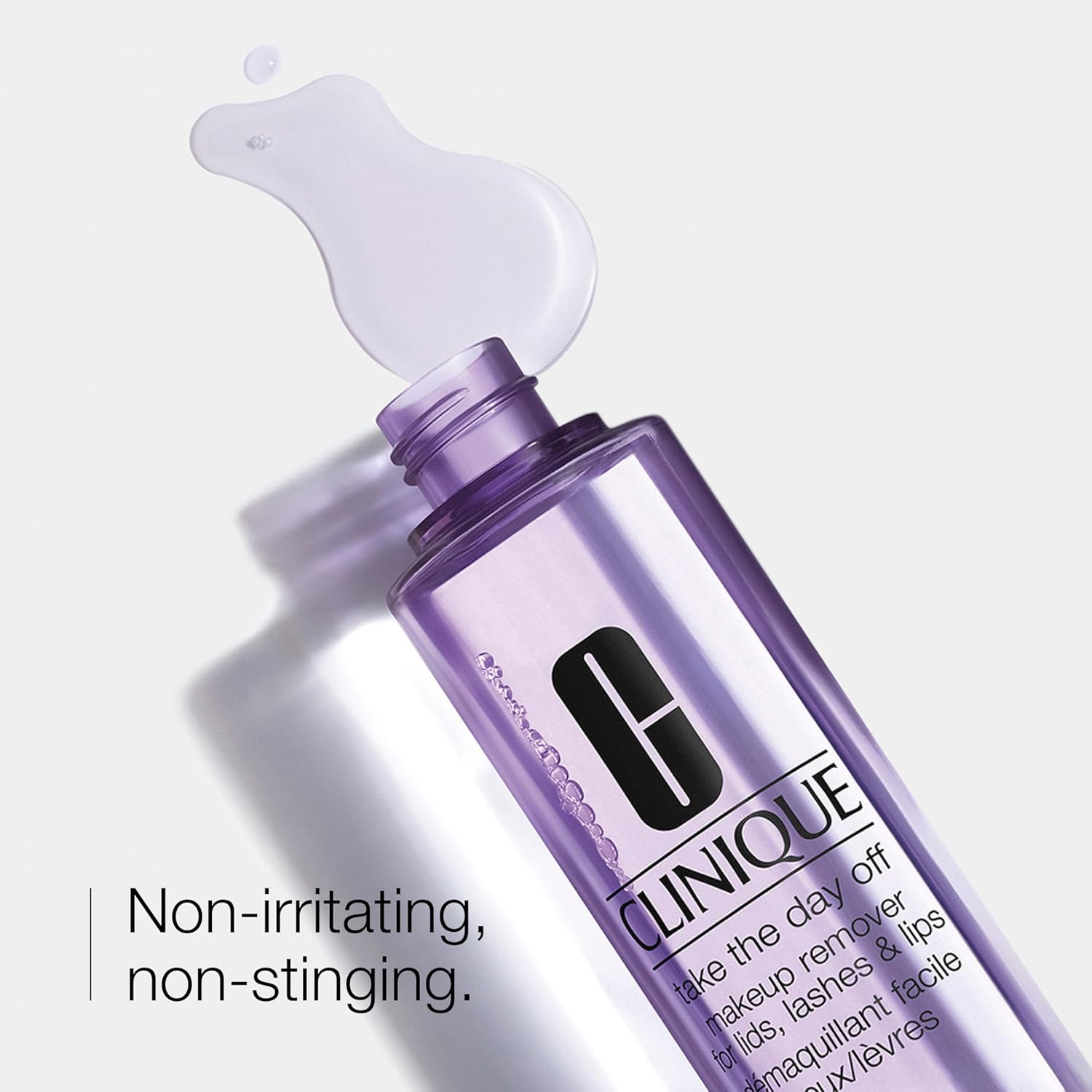 Clinique Take The Day Off Liquid Makeup Remover For Lids, Lashes, + Lips | Oil Free + Non-Irritating - Image 4