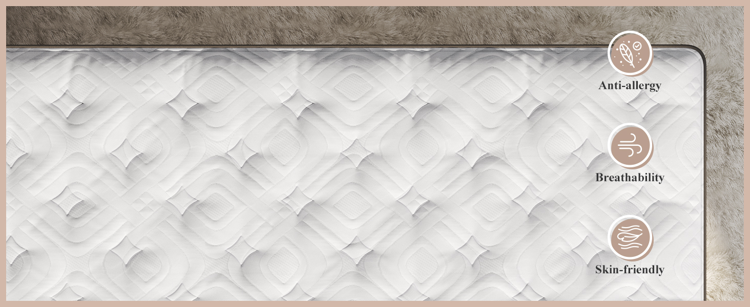 queen size mattresses no fiberglass