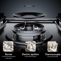 Empava 36-Inch Gas Stove Cooktop with 5 Italy SABAF Sealed Burner NG/LPG Convertible in Stainless Steel, 36 Inch - Image 4