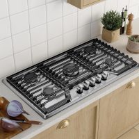 Empava 36-Inch Gas Stove Cooktop with 5 Italy SABAF Sealed Burner NG/LPG Convertible in Stainless Steel, 36 Inch - Image 5