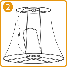 lampshade Installation schematic 2