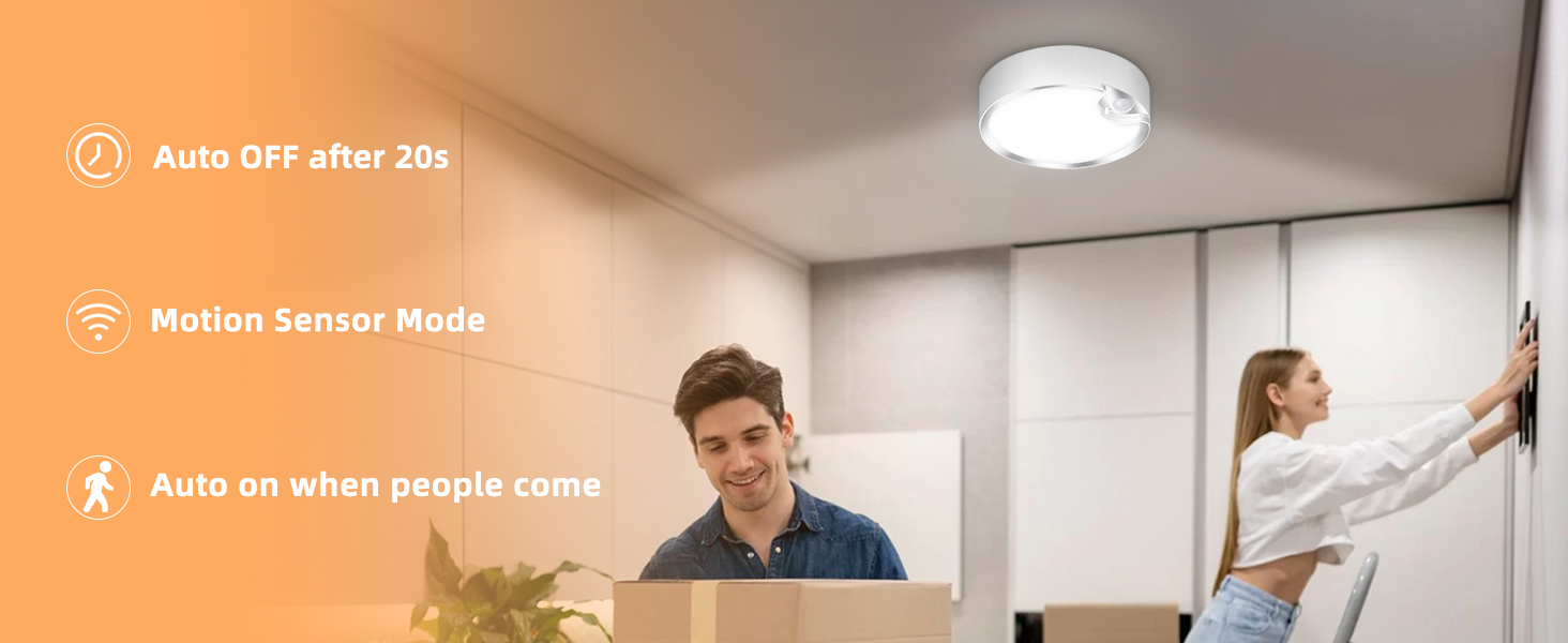 motion sensor closet light