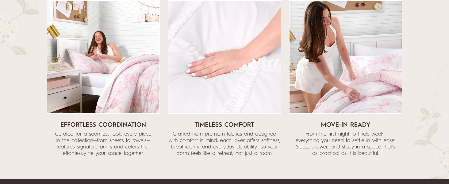 laura ashley dorm essentials