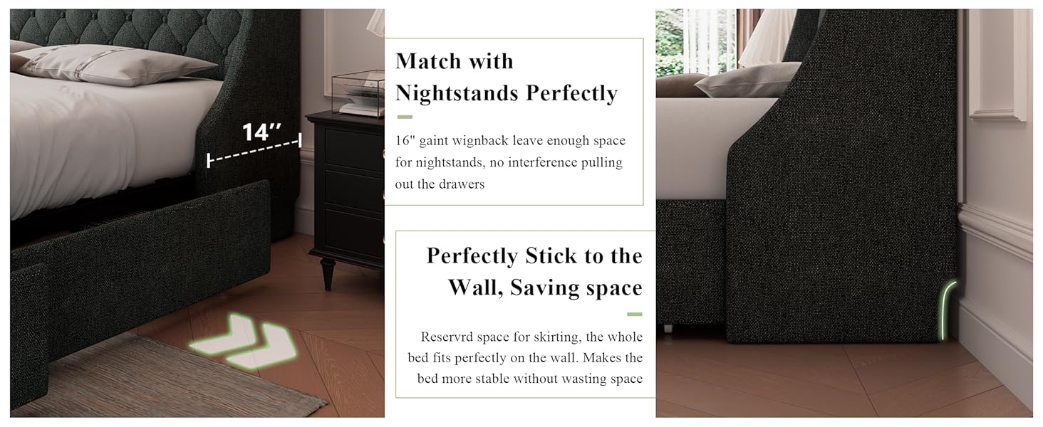queen bed frame