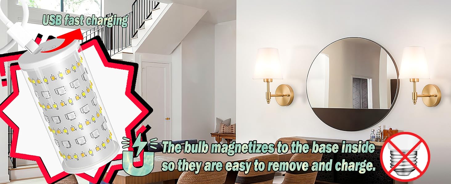 rechargeable bulb
