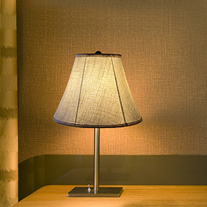 White lamp shade