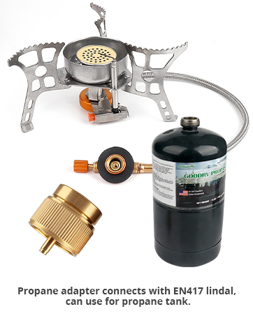 isobutane fuel canister propane stove 1 burner camping gas stove hiking stove propane hiking stove
