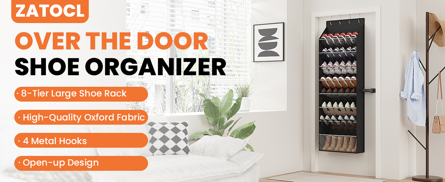 over the door shoe organizer