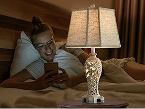bedside lamp