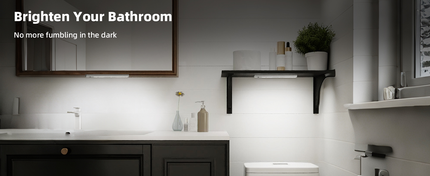 led light for bathroom