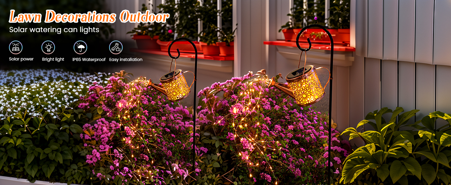Solar Lights Outdoor Decorative