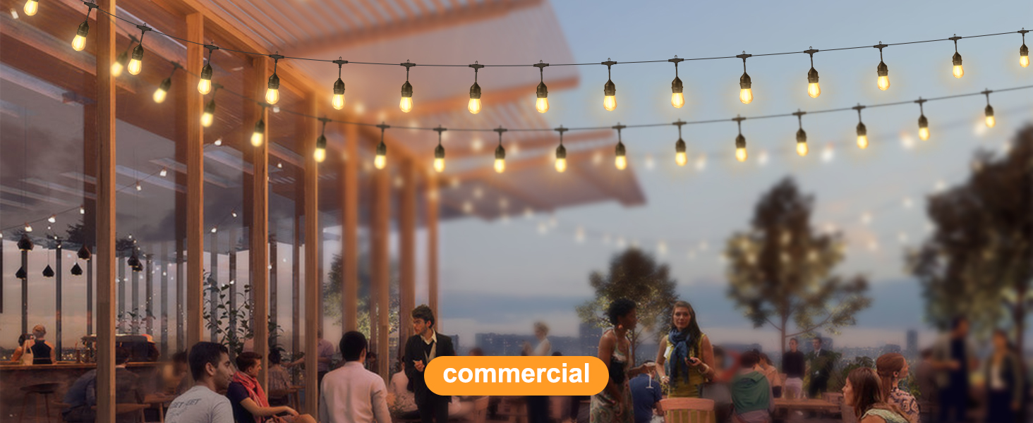outdoor string lights
