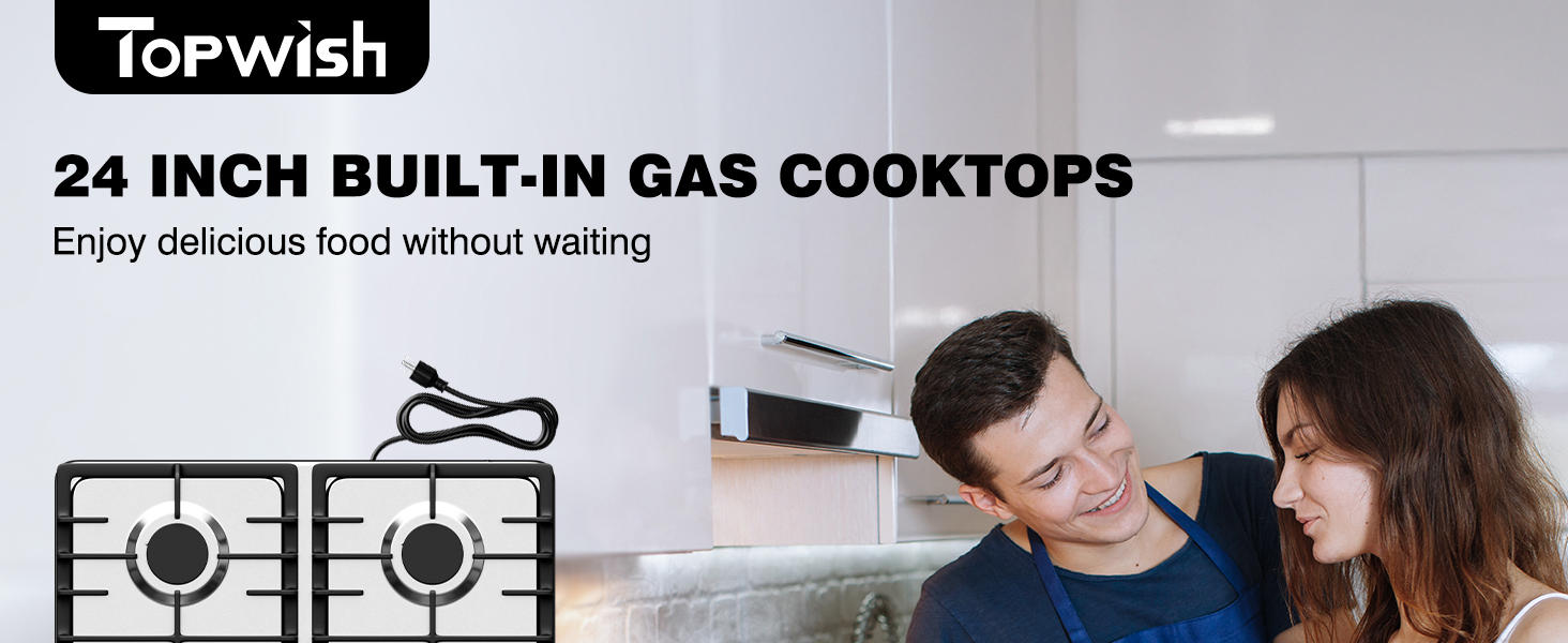 24 inch gas cooktop