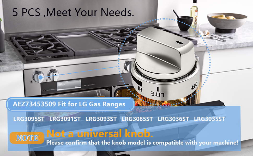 AEZ73453509 stove knobs