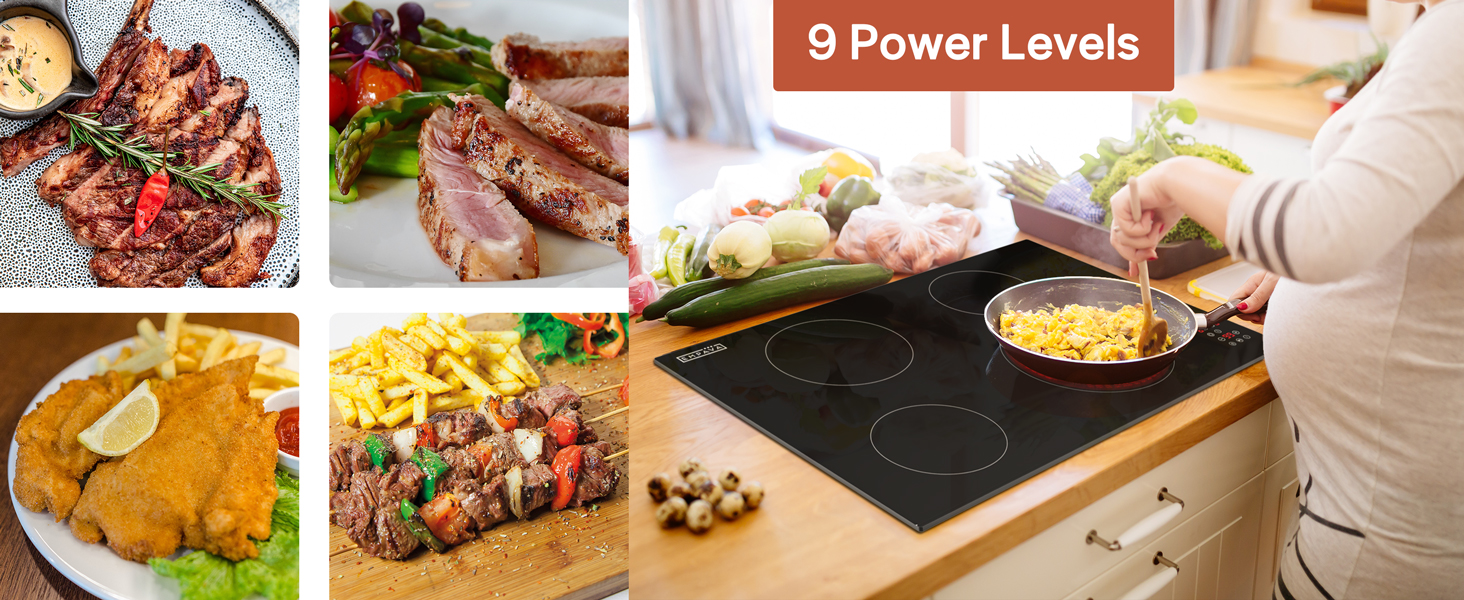 electric cooktop, induction stove top, electric stove, electric stovetop, electric stove burners