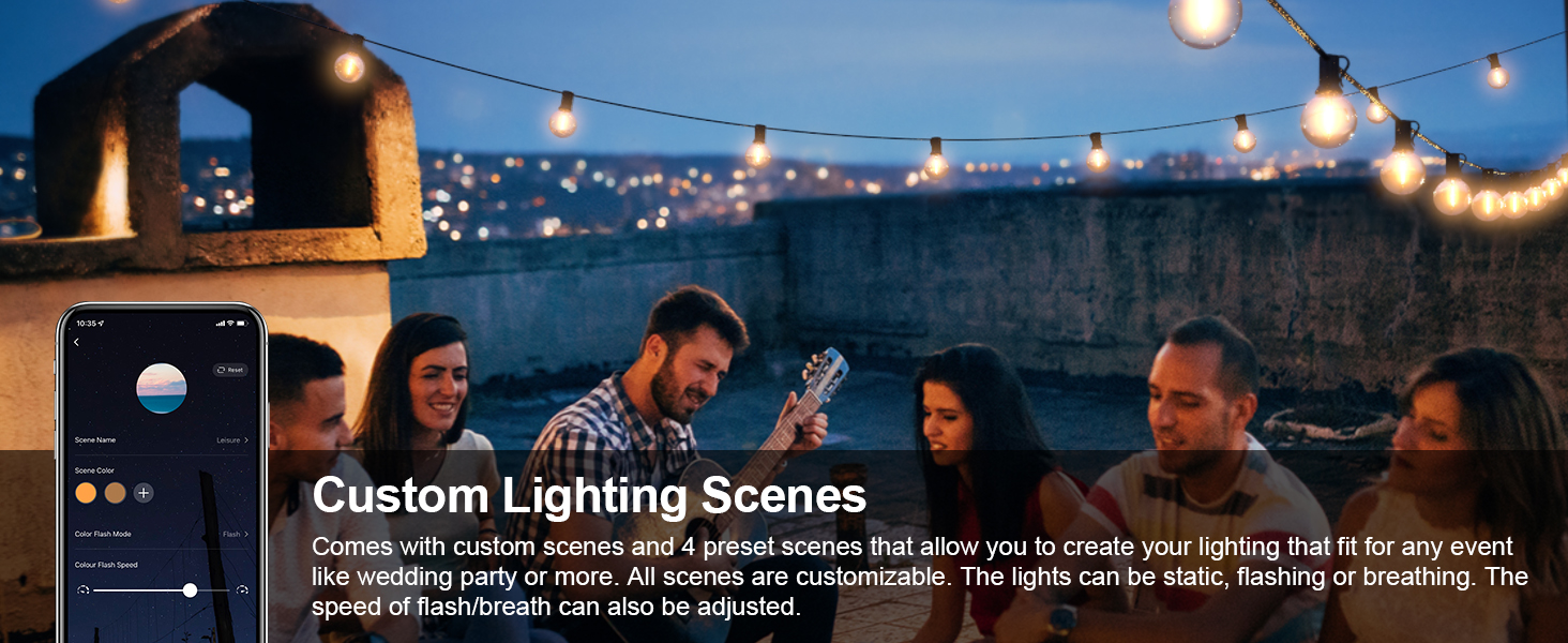 outdoor patio lights