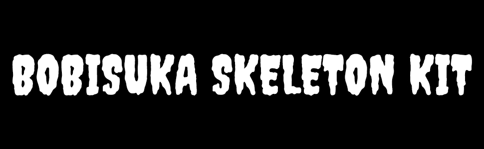 BOBISUKA Halloween Skeleton Makeup Character Kit