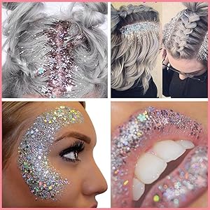 glitter makeup