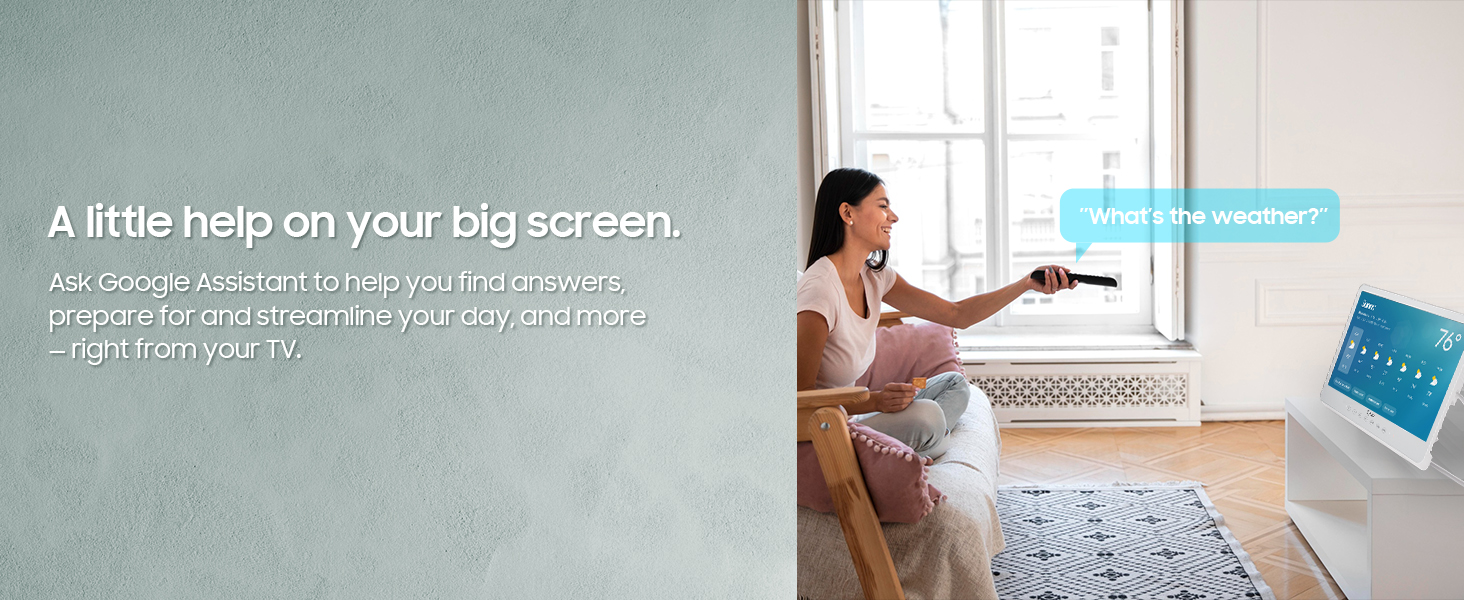 Google Assistant voice control remote