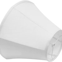 Double White Lamp Shade Set of 2, TOOTOO STAR Large Barrel Lampshade for Floor Light and Table Lamp 6x12x8.5 inch, DIY Fabric Natural Linen Hand Crafted, Spider (White, 6x12x8.5 inch) - Image 8